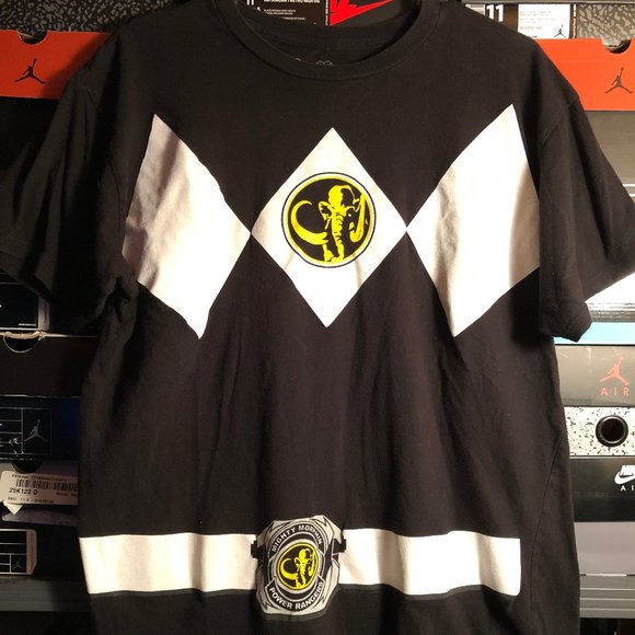 Other - Mighty Morphin Power Rangers Black Ranger Shirt